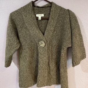 Dressbarn 3/4 sleeve cardigan